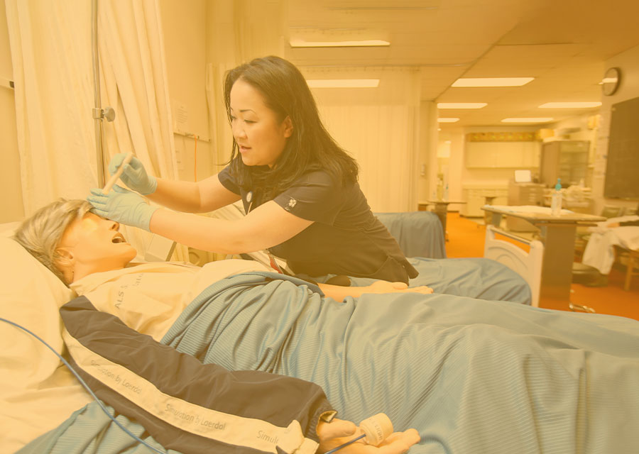 Student in nursing